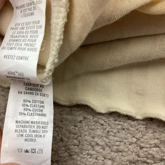 OFFLINE By Aerie OG Groove Crop Top Tank Top Size Large - Picture 5 of 7